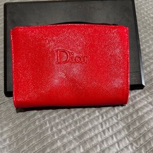 Dior Scarlet Red Pouch